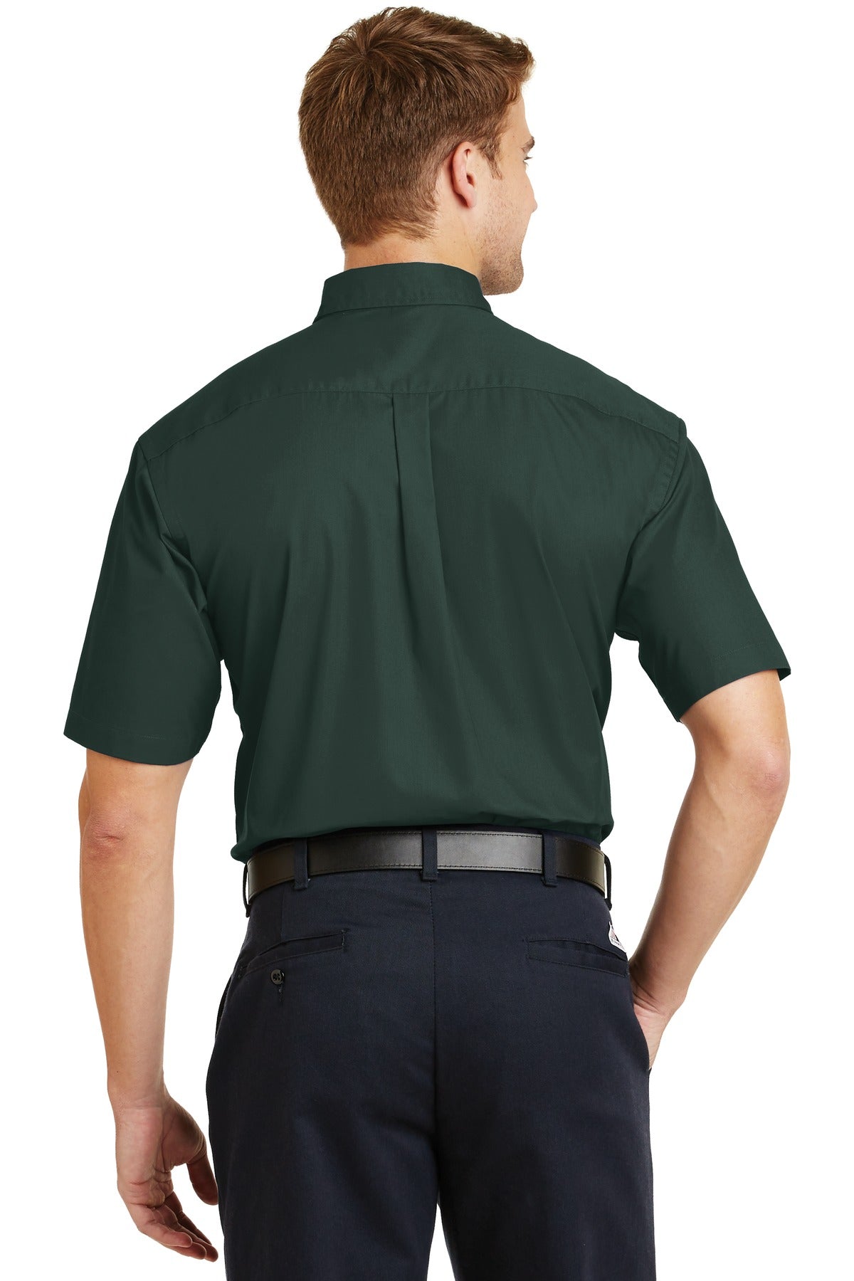 CornerStone Men's Short Sleeve SuperPro Twill Shirt. SP18 CornerStone