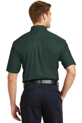 CornerStone Men's Short Sleeve SuperPro Twill Shirt. SP18 CornerStone