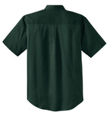 CornerStone Men's Short Sleeve SuperPro Twill Shirt. SP18 CornerStone