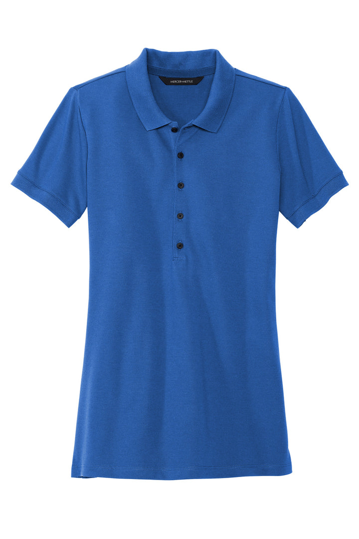 MERCER+METTLE Women's Stretch Heavyweight Pique Polo MM1001 Mercer+Mettle