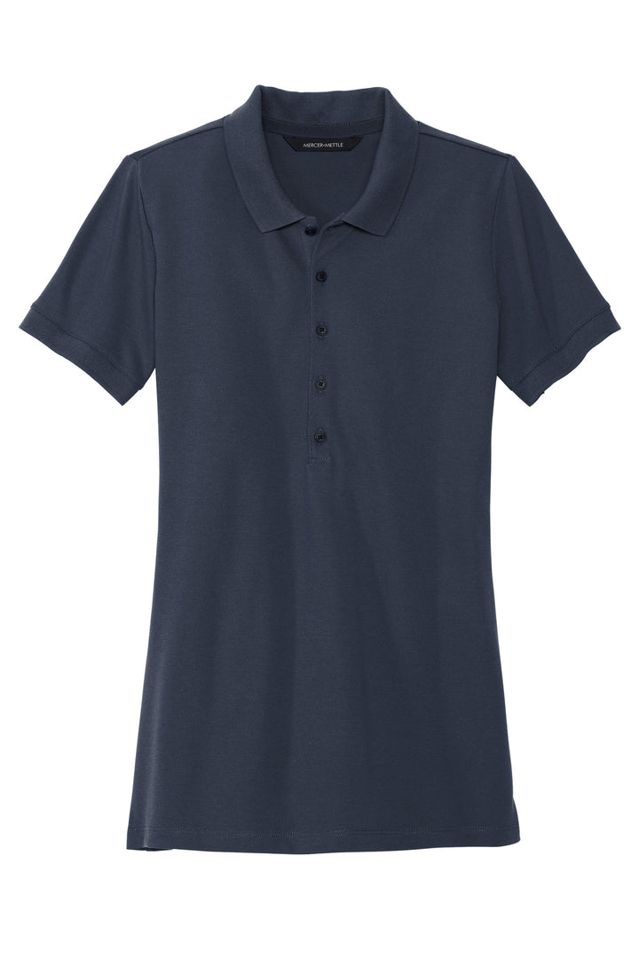 MERCER+METTLE Women's Stretch Heavyweight Pique Polo MM1001 Mercer+Mettle