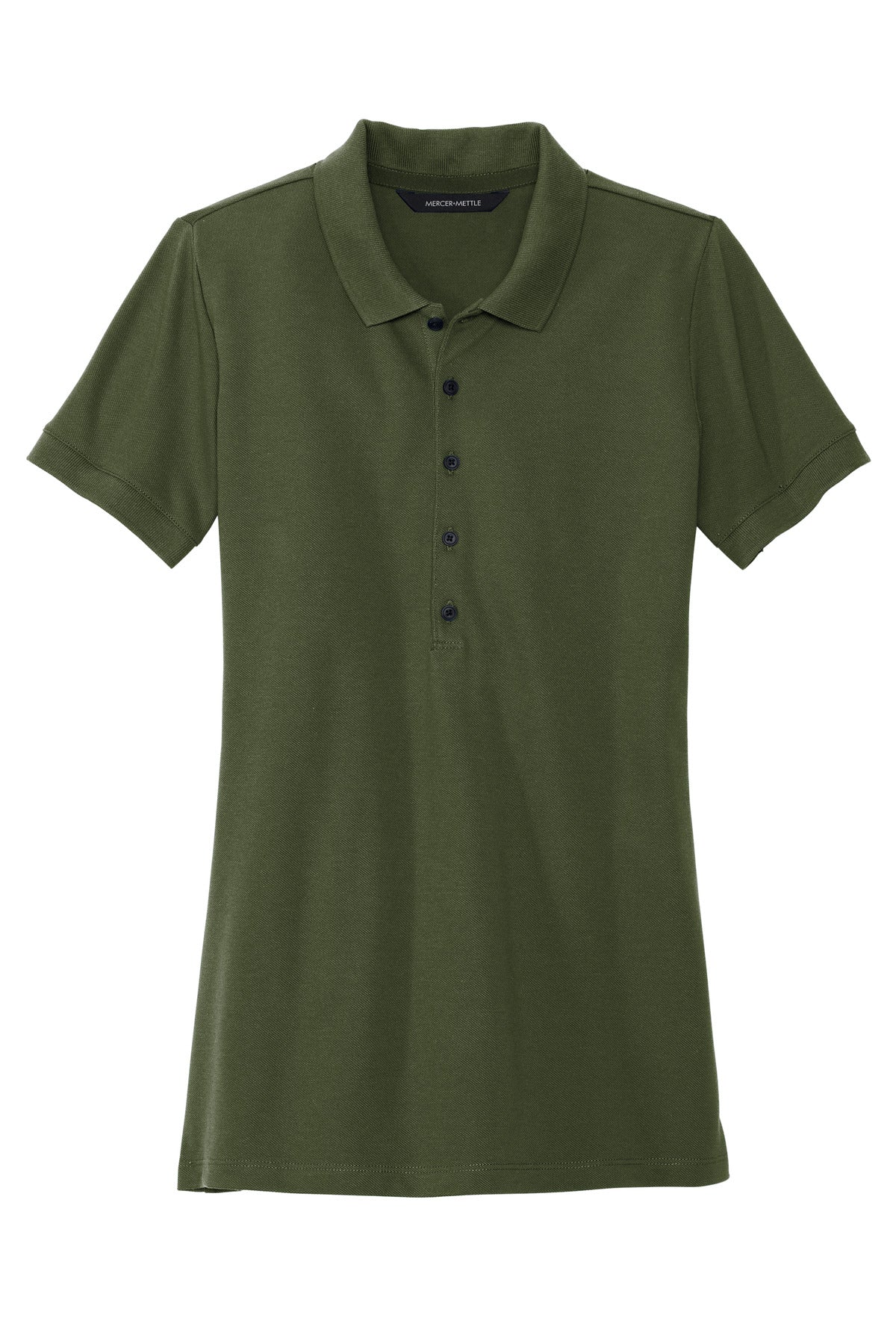 MERCER+METTLE Women's Stretch Heavyweight Pique Polo MM1001 Mercer+Mettle