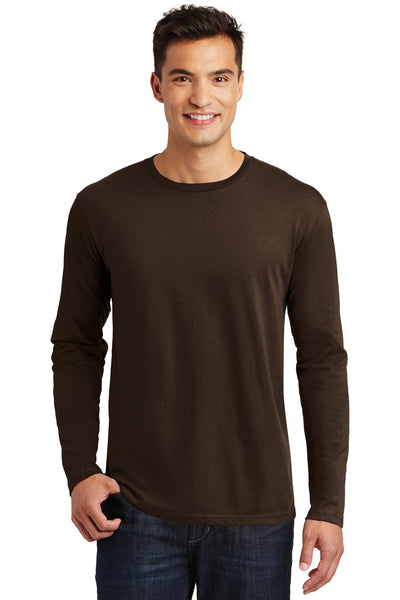 District Men's Perfect Weight Long Sleeve Tee. DT105