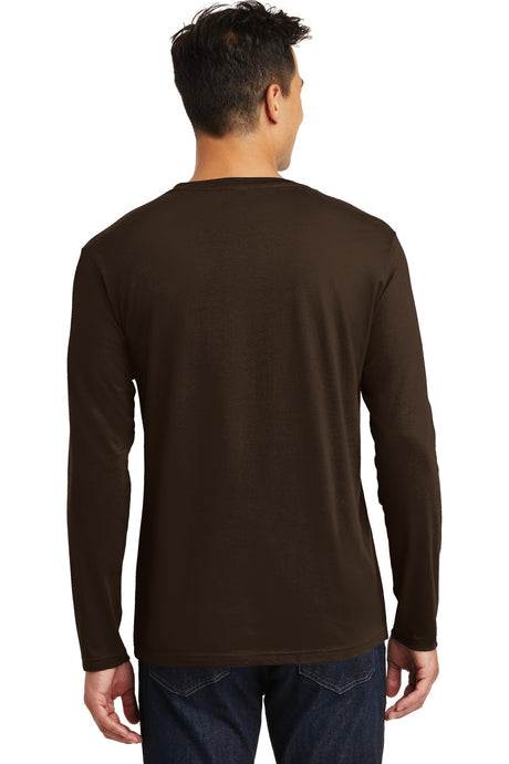 District Men's Perfect Weight Long Sleeve Tee. DT105 District