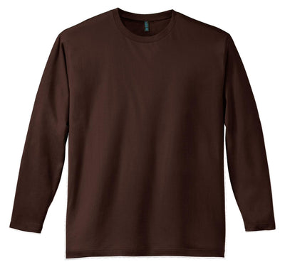 District Men's Perfect Weight Long Sleeve Tee. DT105