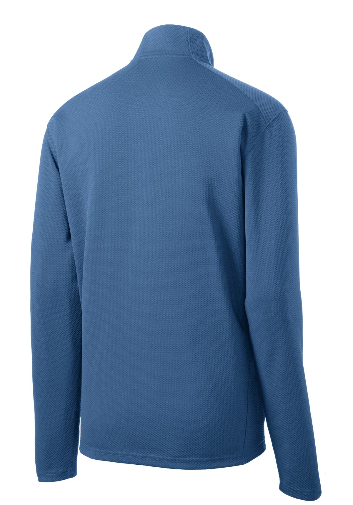 Sport-Tek Men's Sport-Wick Textured 1/4-Zip Pullover