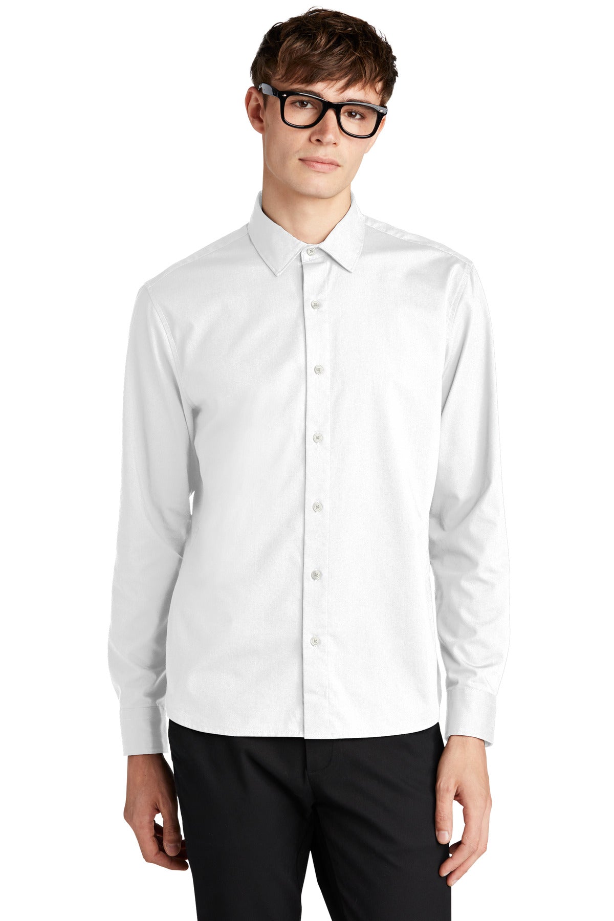 MERCER+METTLE Men's Long Sleeve Stretch Woven Shirt MM2000 Mercer+Mettle