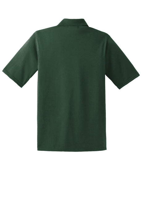 Jerzees Men's SpotShield 5.4-Ounce Jersey Knit Sport Shirt with Pocket. 436MP JERZEES