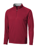 Sport-Tek Men's Sport-Wick Fleece 1/4-Zip Pullover