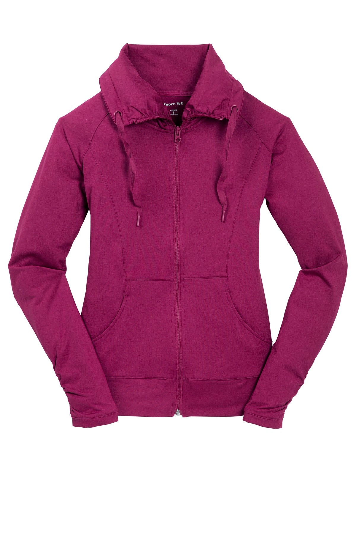 Sport-Tek Women's Sport-Wick Stretch Full-Zip Jacket. LST852