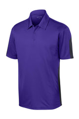 Sport-Tek Men's PosiCharge Active Textured Colorblock Polo