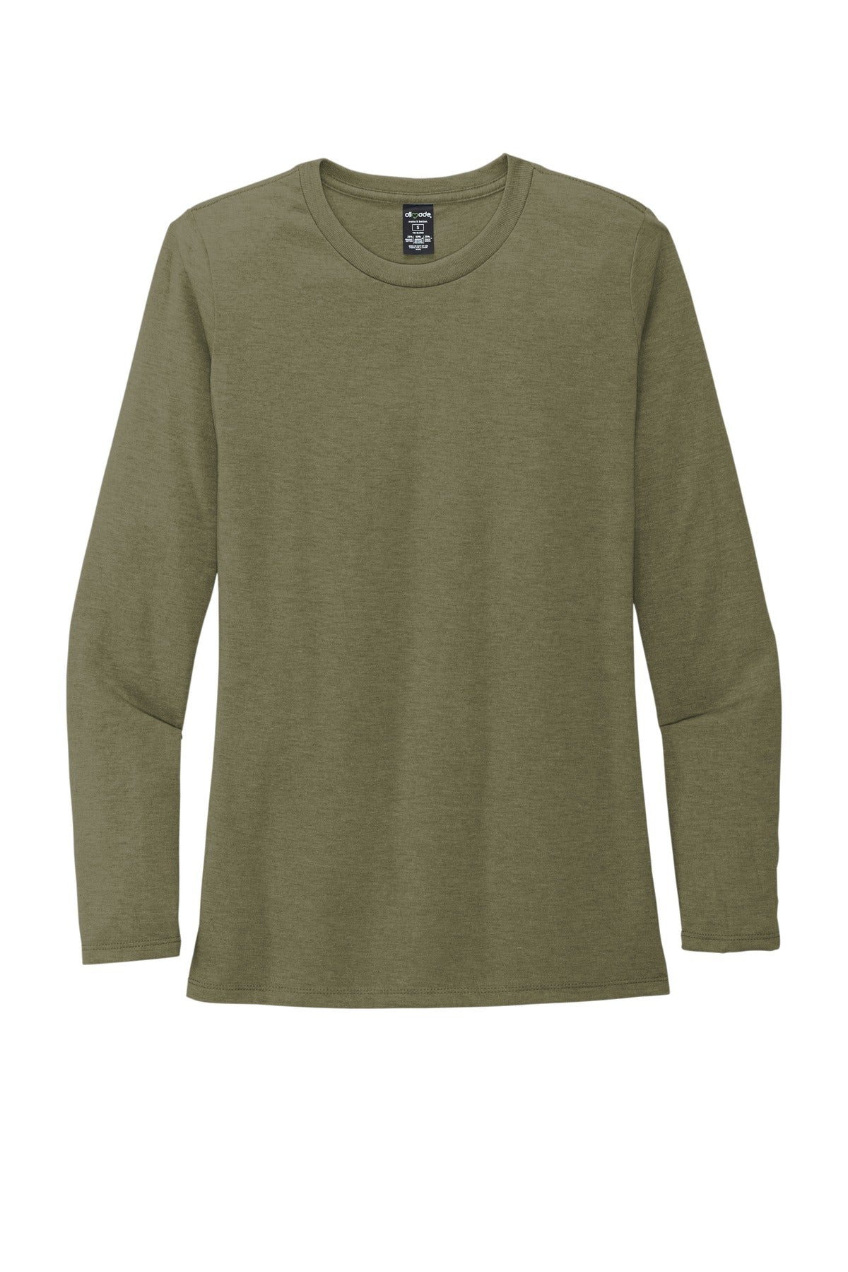 Allmade Women's Tri-Blend Long Sleeve Tee AL6008 AllMade
