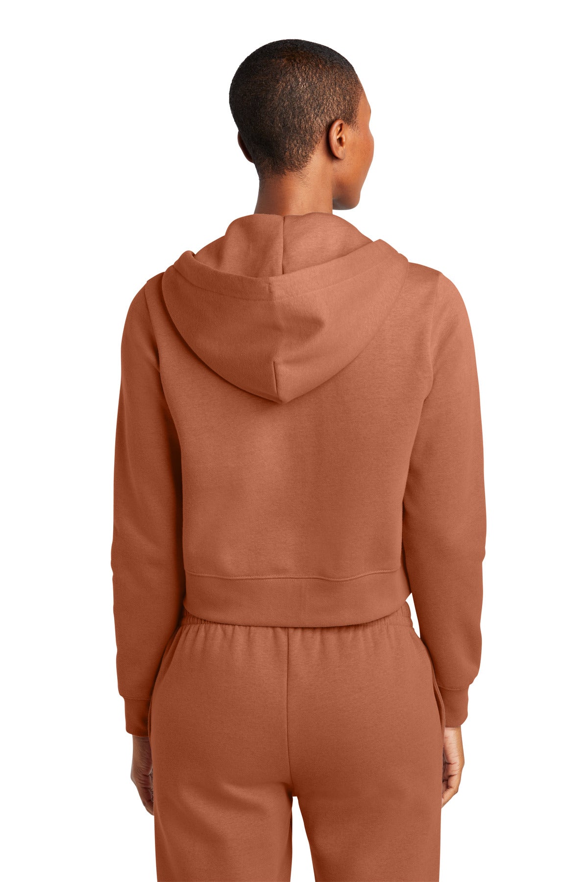 District Women's V.I.T. Fleece Full-Zip Hoodie DT6103 District