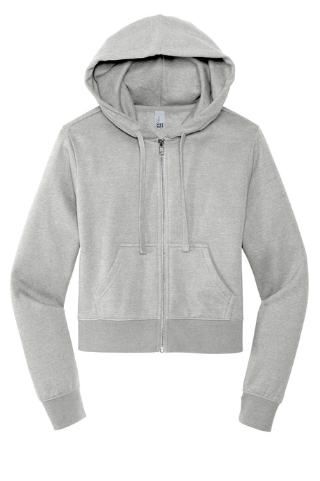 District Women's V.I.T. Fleece Full-Zip Hoodie DT6103 District