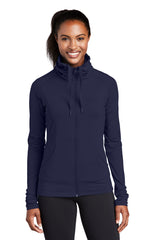 Sport-Tek Women's Sport-Wick Stretch Full-Zip Jacket. LST852
