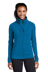 Sport-Tek Women's Sport-Wick Stretch Full-Zip Jacket. LST852