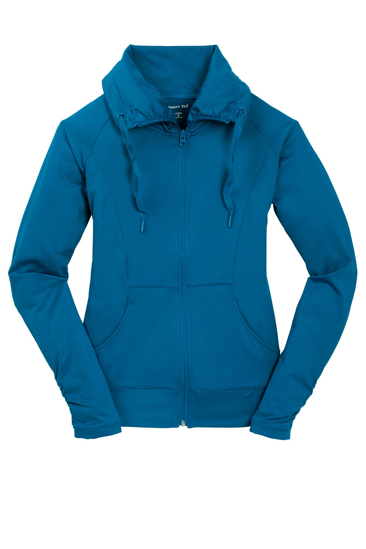 Sport-Tek Women's Sport-Wick Stretch Full-Zip Jacket. LST852