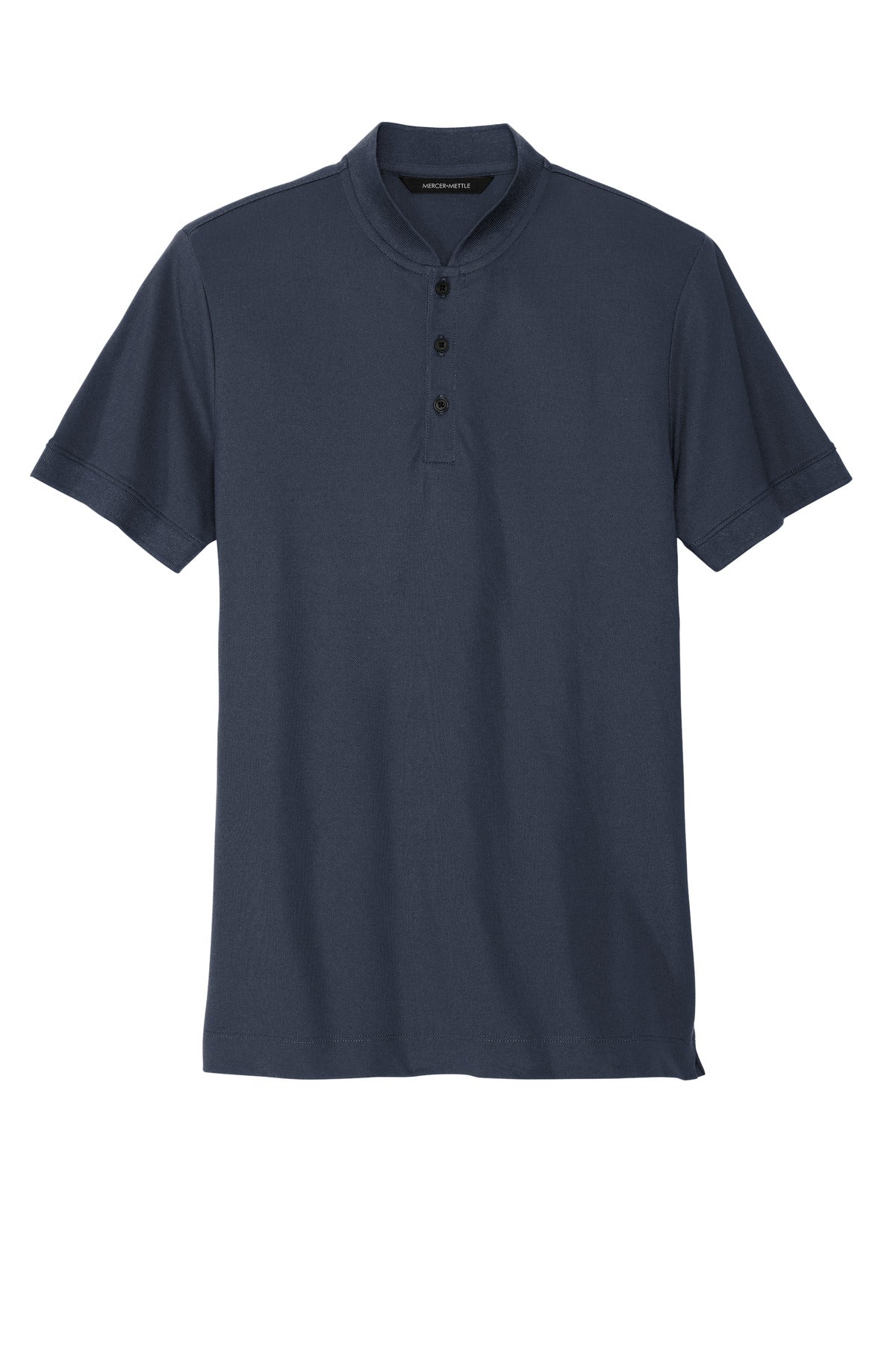 MERCER+METTLE Men's Stretch Pique Henley MM1008 Mercer+Mettle