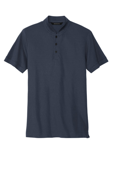 MERCER+METTLE Men's Stretch Pique Henley MM1008 Mercer+Mettle