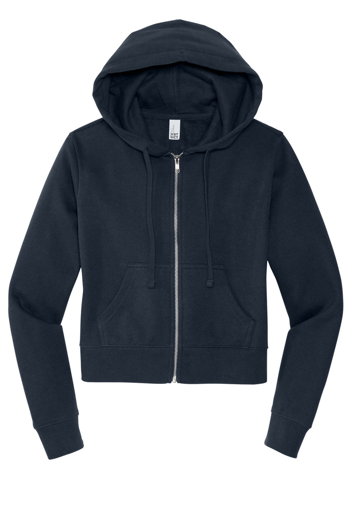 District Women's V.I.T. Fleece Full-Zip Hoodie DT6103 District