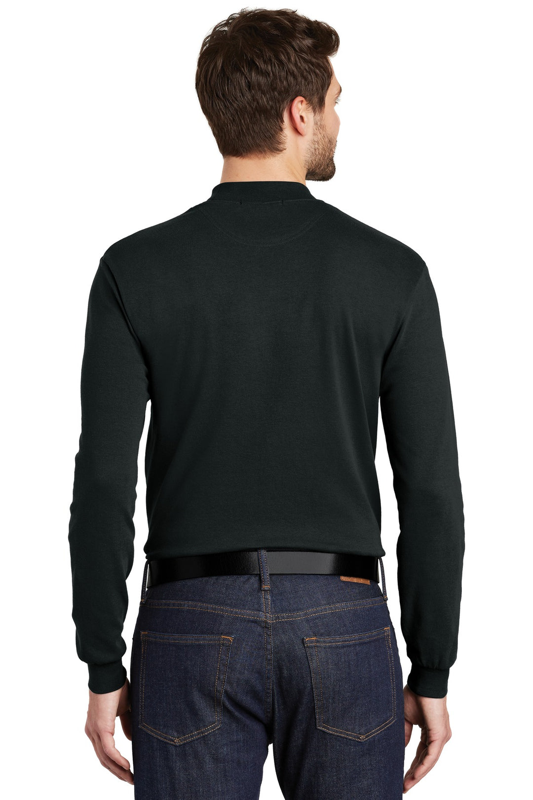Port Authority Men's Interlock Knit Mock Turtleneck. K321