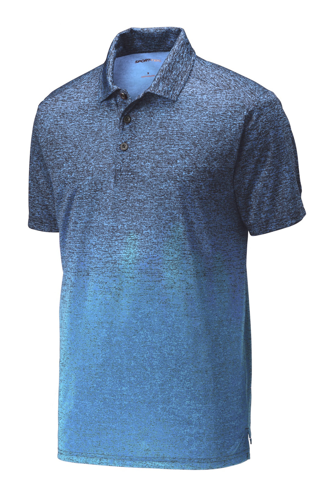Sport-Tek  Ombre Heather Polo. ST671
