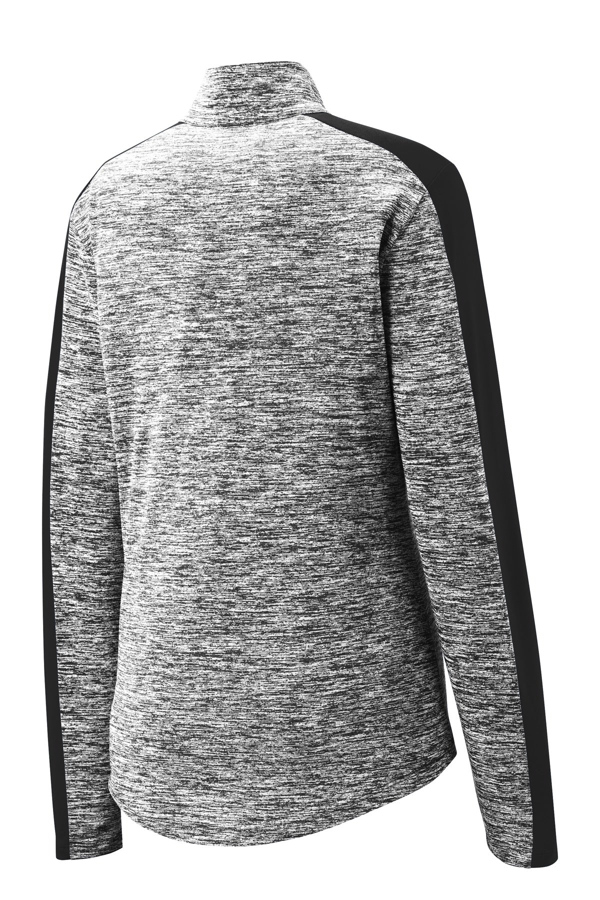 Sport-Tek Women's PosiCharge Electric Heather Colorblock 1/4-Zip Pullover LST397