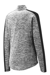 Sport-Tek Women's PosiCharge Electric Heather Colorblock 1/4-Zip Pullover LST397