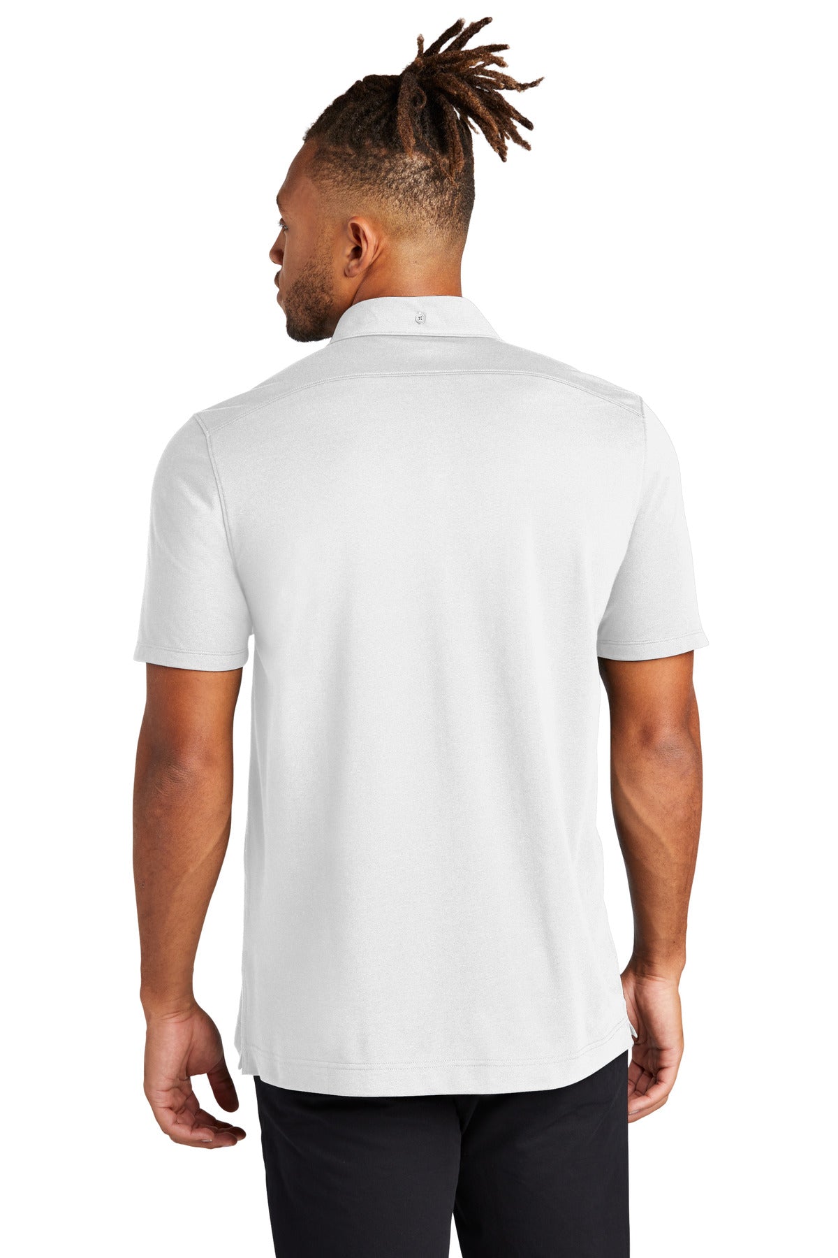 MERCER+METTLE Stretch Pique Full-Button Polo MM1006 Mercer+Mettle