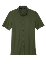 MERCER+METTLE Stretch Pique Full-Button Polo MM1006 Mercer+Mettle