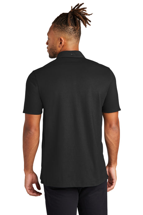MERCER+METTLE Stretch Pique Full-Button Polo MM1006 Mercer+Mettle