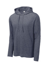 Sport-Tek Men's PosiCharge Tri-Blend Wicking Long Sleeve Hoodie