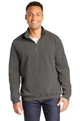 Comfort Colors Men's Garment-Dyed Quarter Zip Sweatshirt Comfort Colors