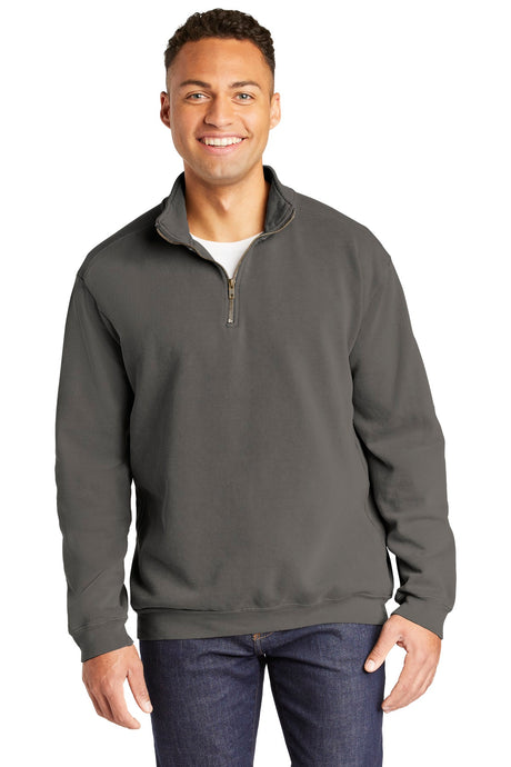 Comfort Colors Men's Garment-Dyed Quarter Zip Sweatshirt Comfort Colors