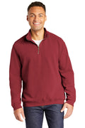 Comfort Colors Men's Garment-Dyed Quarter Zip Sweatshirt Comfort Colors