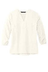 MERCER+METTLE Women's Stretch Crepe 3/4-Sleeve Blouse MM2011 Mercer+Mettle