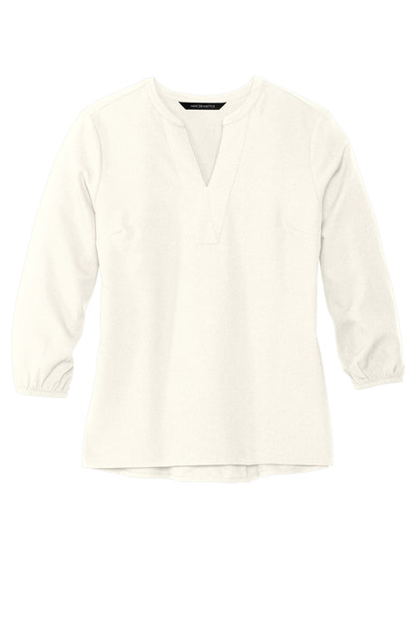 MERCER+METTLE Women's Stretch Crepe 3/4-Sleeve Blouse MM2011 Mercer+Mettle