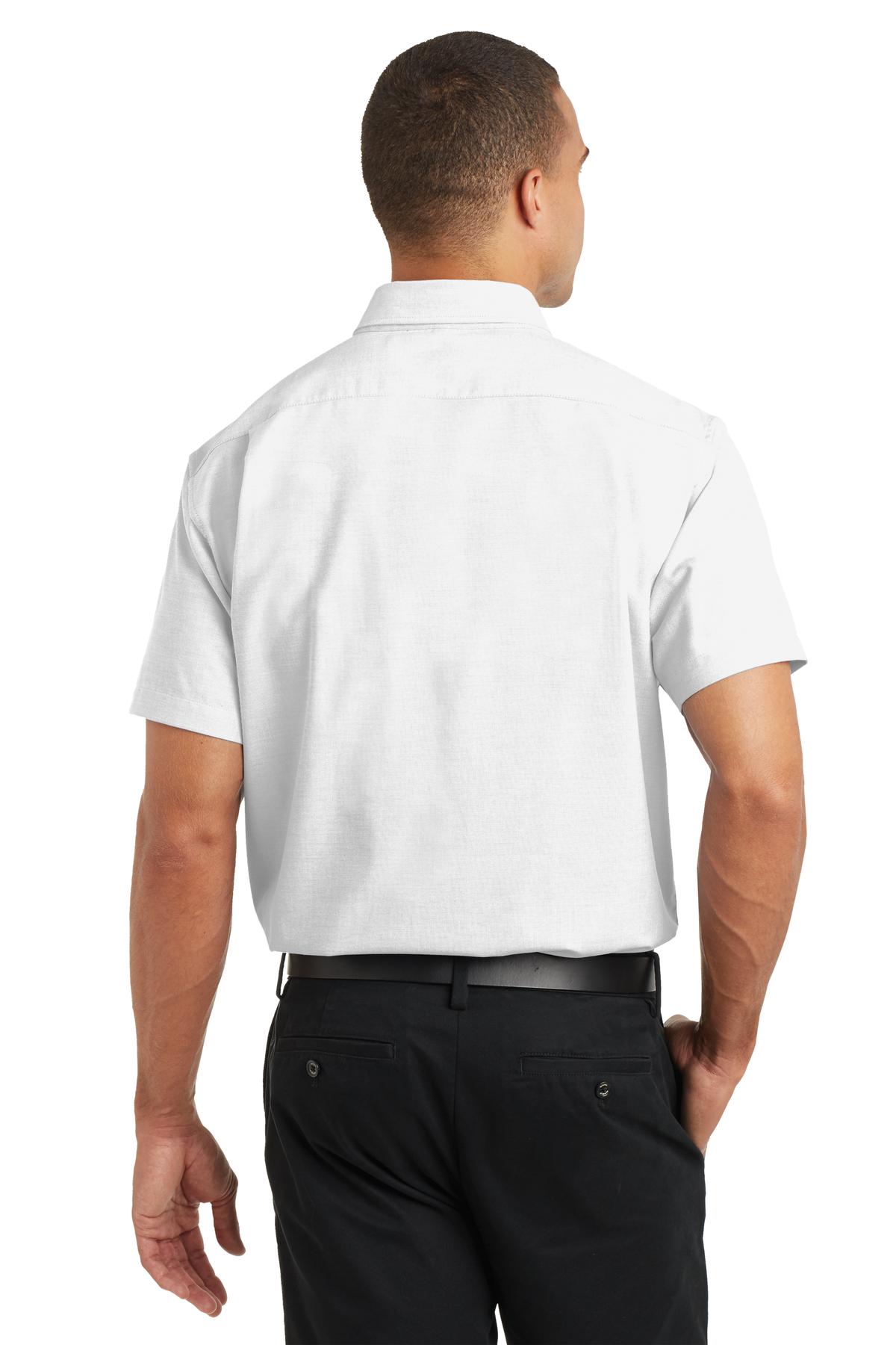 Port Authority Men's Short Sleeve SuperPro Oxford Shirt. S659