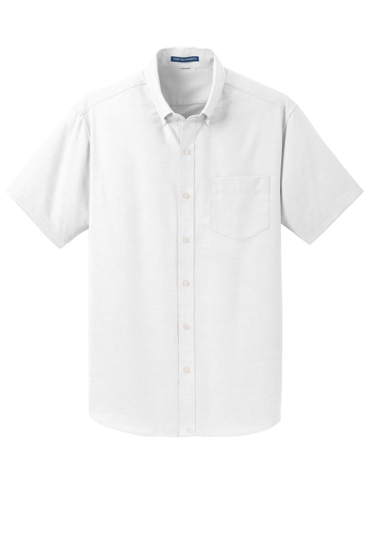 Port Authority Men's Short Sleeve SuperPro Oxford Shirt. S659