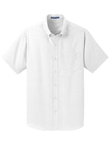 Port Authority Men's Short Sleeve SuperPro Oxford Shirt. S659