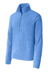 Port Authority Men's Heather Microfleece 1/2-Zip Pullover. F234