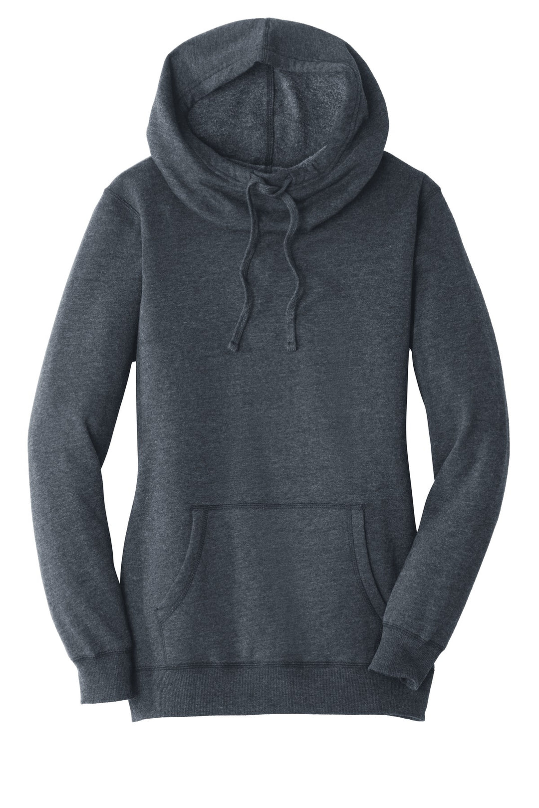 District Women's Lightweight Fleece Hoodie. DM493 District