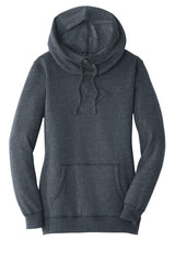 District Women's Lightweight Fleece Hoodie. DM493 District
