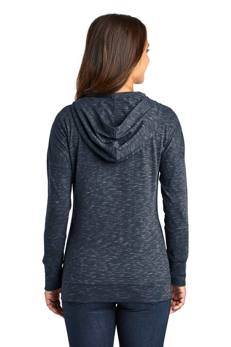 District Women's Medal Full-Zip Hoodie. DT665 District