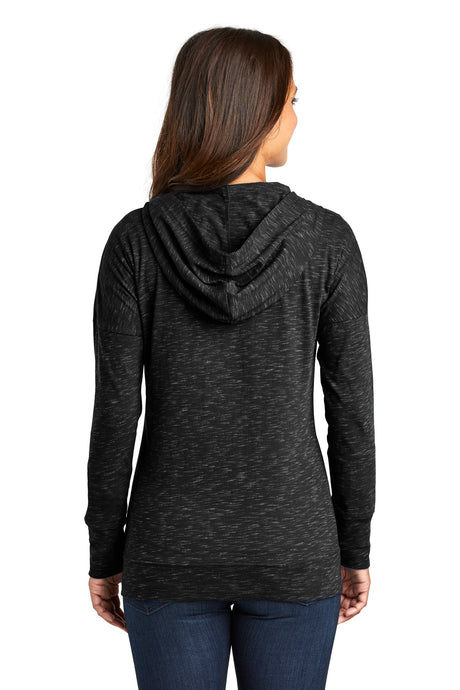 District Women's Medal Full-Zip Hoodie. DT665 District