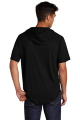 Sport-Tek Men's PosiCharge Tri-Blend Wicking Short Sleeve Hoodie