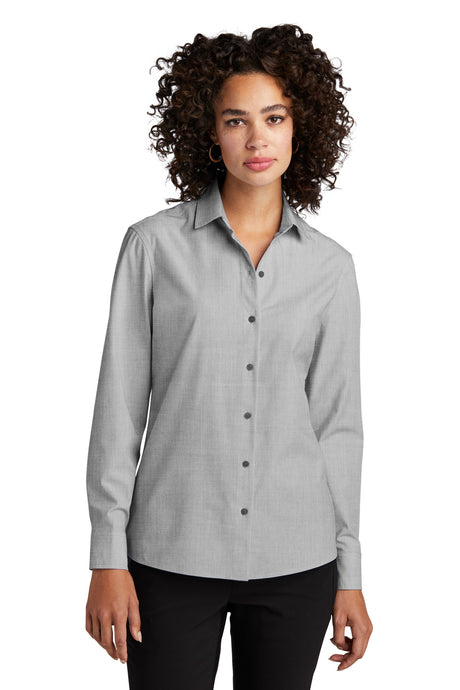 MERCER+METTLE Women's Long Sleeve Stretch Woven Shirt MM2001 MERCER+METTLE