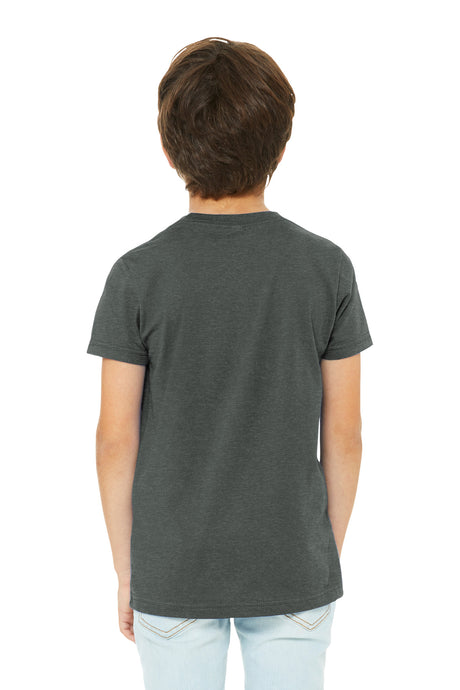 BELLA+CANVAS Youth Heather CVC Tee BC3001YCVC Bella + Canvas