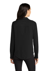 MERCER+METTLE Women's Stretch Crepe Long Sleeve Camp MM2013 Mercer+Mettle