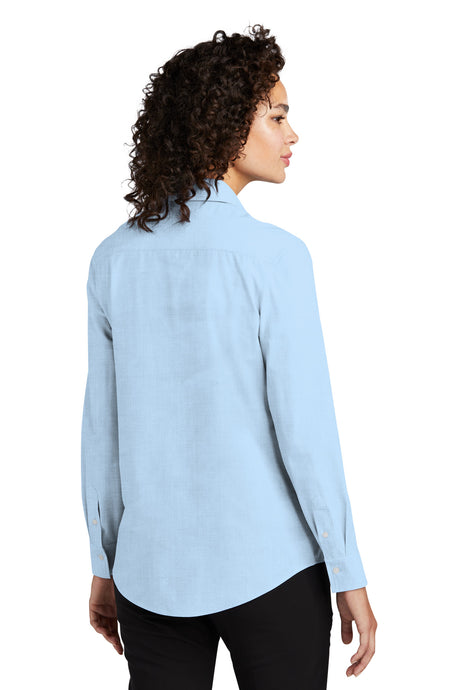 MERCER+METTLE Women's Long Sleeve Stretch Woven Shirt MM2001 MERCER+METTLE